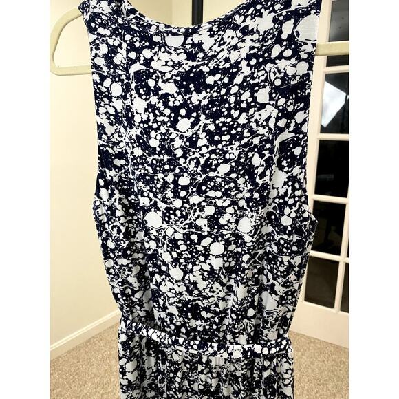 Soma Blue/White Weekend Soft Jersey Bra Dress - Size Medium (EUC) - Picture 4 of 8